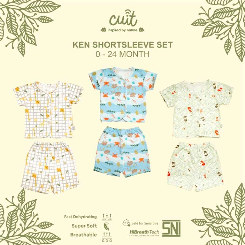 Product image CHARACTER - Ken Shortsleeve Set NB Crab
